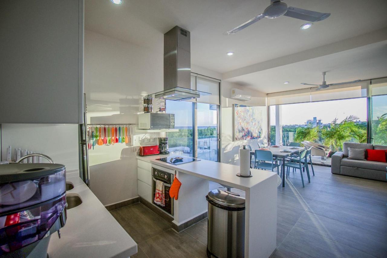 Family Apartments Near Beach Polo88 Плая дел Кармен Екстериор снимка